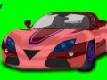 Spēle Super challenger car coloring