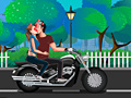 Spēle Risky Motorcycle Kissing