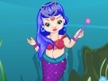 Spēle Cute Baby Mermaid: Dress Up