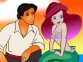 Spēle Princess Ariel: Kissing Prince