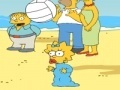 Spēle The Simpsons Beach Volleyball