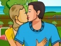 Spēle Kinder Garten Kissing