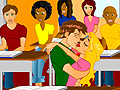 Spēle First Classroom Kissing
