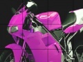 Spēle Pink Fast Motorbike Slide Puzzle