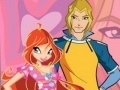 Spēle Winx Love: Round Puzzle - Happy Valentine`s Day