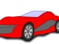 Spēle Fantastic concept car coloring