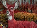 Spēle Alone deer in the forest puzzle