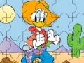 Spēle Cowboy Donald: Jigsaw Puzzle