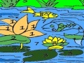 Spēle Fishes in the river coloring