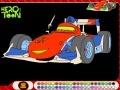 Spēle Racing Car Coloring