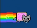 Spēle Nyan Cat: Meteor Flight!