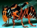 Spēle Orange bee slide puzzle