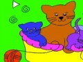 Spēle Cat Coloring Game