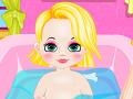 Spēle Baby Rapunzel Haircut and Bathing