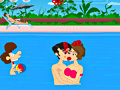 Spēle Swimming Pool Kiss