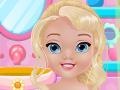 Spēle Baby Elsa Bathing