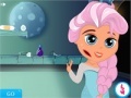 Spēle Baby Elsa got frosty