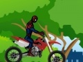 Spēle Spiderman Bike Racer