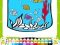 Spēle Fishes coloring
