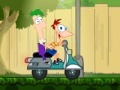 Spēle Phineas and Ferb: crazy motorcycle