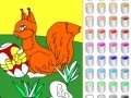 Spēle Kid's coloring: Easter eggs