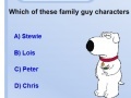 Spēle Family Guy Quizmania