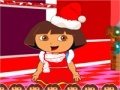 Spēle Dora Christmas Dress Up