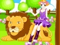 Spēle Princess With Lion