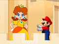 Spēle Mario Meets Peach