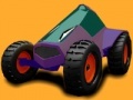 Spēle Strange tractor coloring