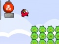 Spēle Angry Birds explosion pigs