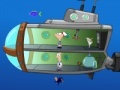 Spēle Phineas and Ferb in a submarine