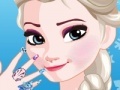 Spēle Queen Elsa nail design