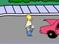 Spēle Homers beer run. Version 2