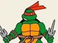 Spēle Coloring Teenage Mutant Ninja Turtles