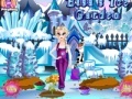 Spēle Frozen Elsa Ice Garden