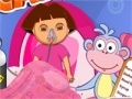 Spēle Dora Flu Care