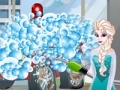 Spēle Elsa. Ambulance washing