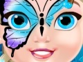 Spēle Baby Elsa Butterfly Face Art