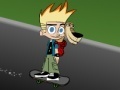 Spēle Johnny Test: Skaters in the city