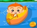 Spēle Monkey Boat