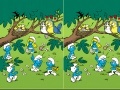 Spēle The Smurfs Spot the Difference
