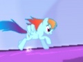 Spēle Rainbow pony Dash