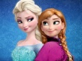 Spēle Puzzle Anna Elsa Frozen