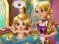Spēle Rapunzel Baby Wash