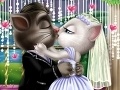 Spēle Tom and Angela: Wedding kiss
