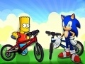 Spēle Simpson vs Sonic