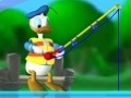 Spēle Donald Duck: fishing