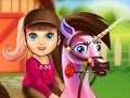 Spēle Baby Barbie Superhero Pony Caring