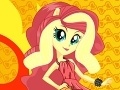 Spēle Equestria Girls: Rainbow Rocks - Sunset Shimmer Dress Up